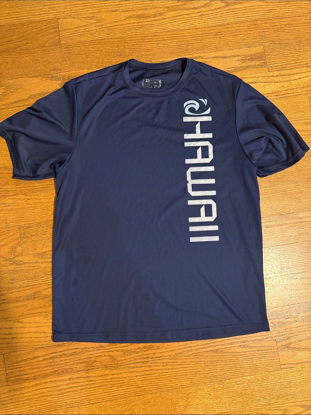 Navy blue Hawaii drifit shirt Hawaiian Athletics